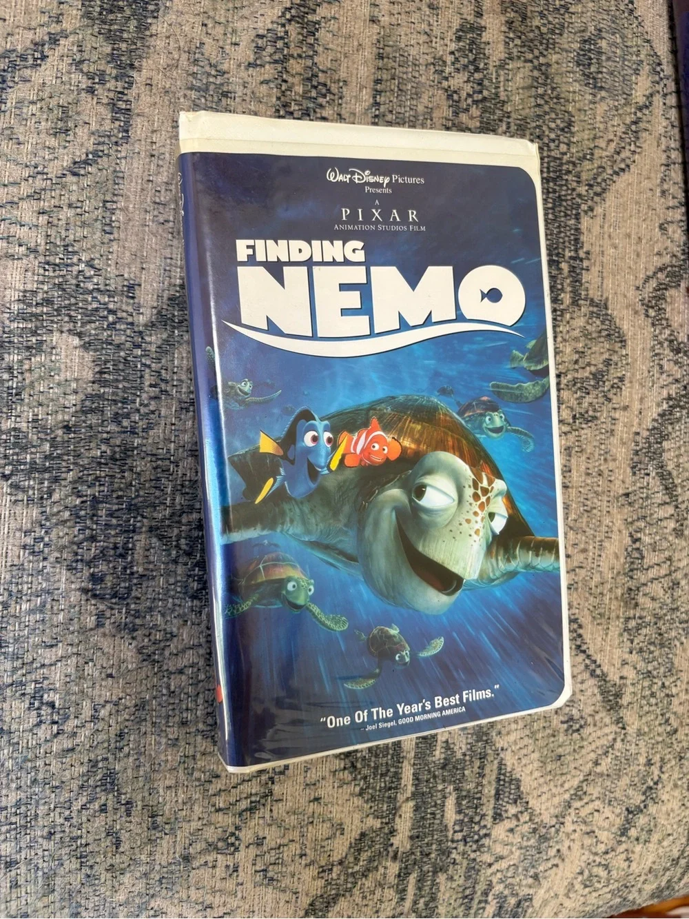 Finding Nemo VHS Movie - Pixar/Walt Disney - Blue Cover